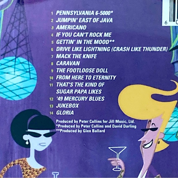 Vintage Music CD Brian Setzer Orchestra Vavoom, 2000, used. - Picture 3 of 4